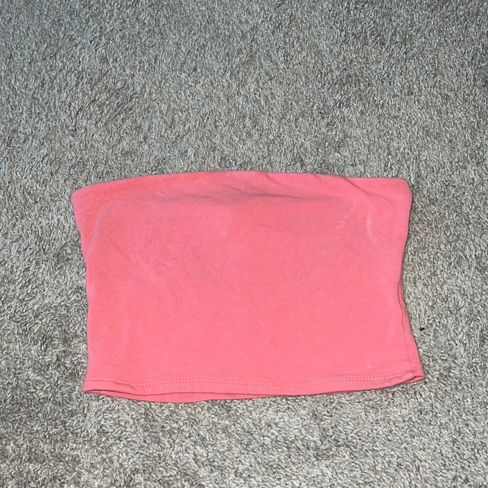 Pink tube top